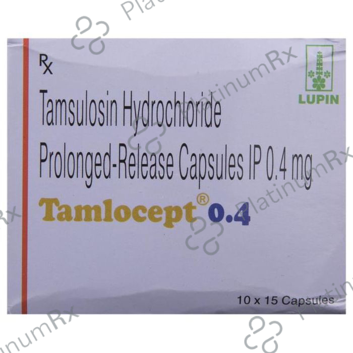 Tamlocept 0.4mg Capsule PR 15s