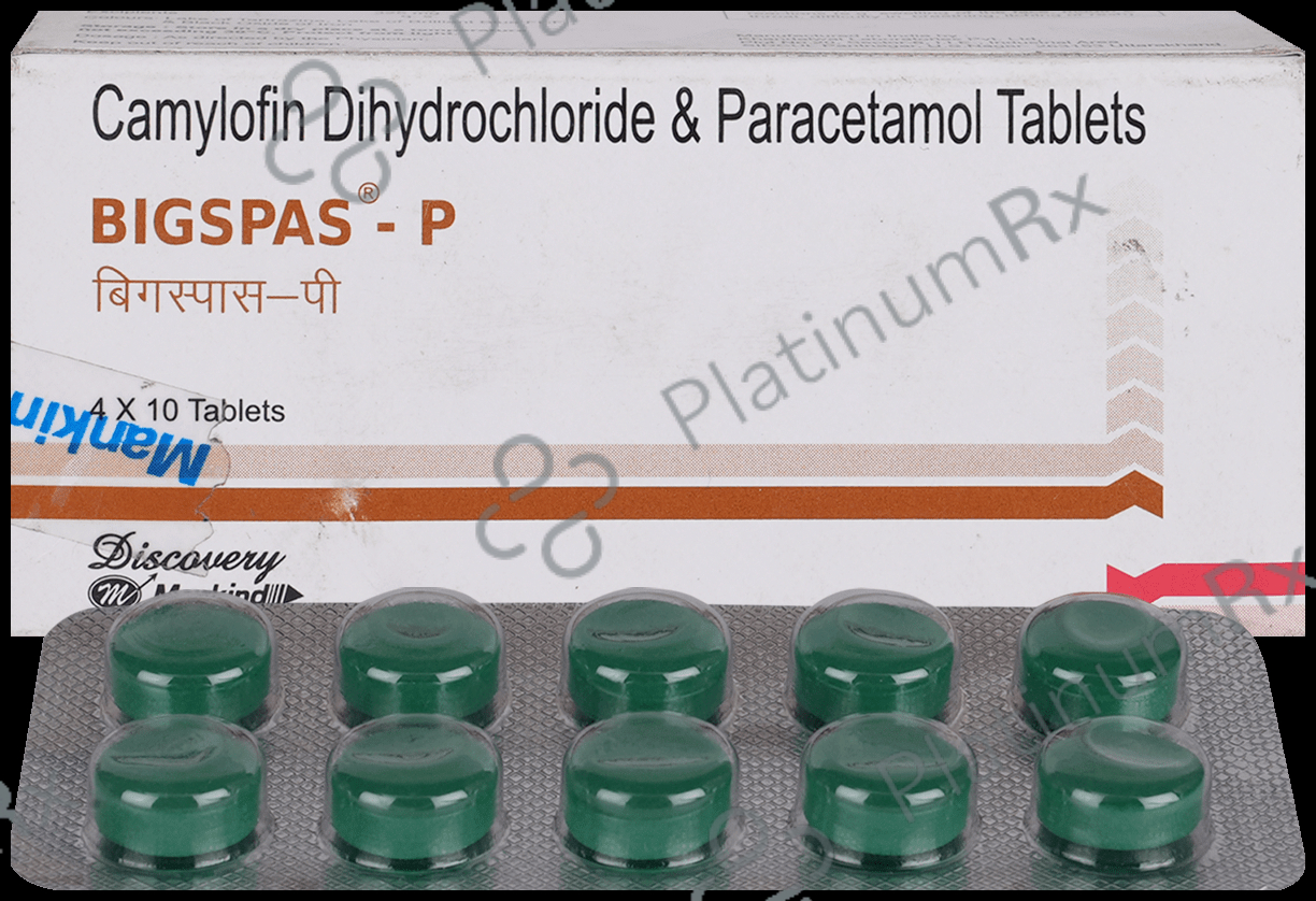 Bigspas P Tablet 50/325mg 10s
