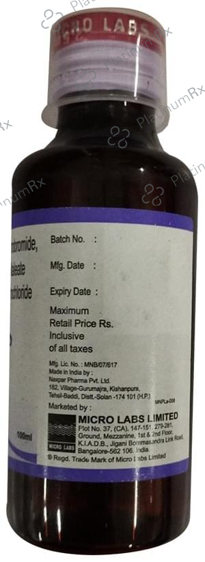 Ventryl-D Syrup Sugar Free