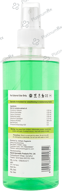 Sani-Fast Herbal Hand Sanitizer Basil 500 ml
