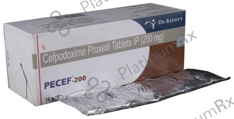 Pecef 200mg Tablet 10s