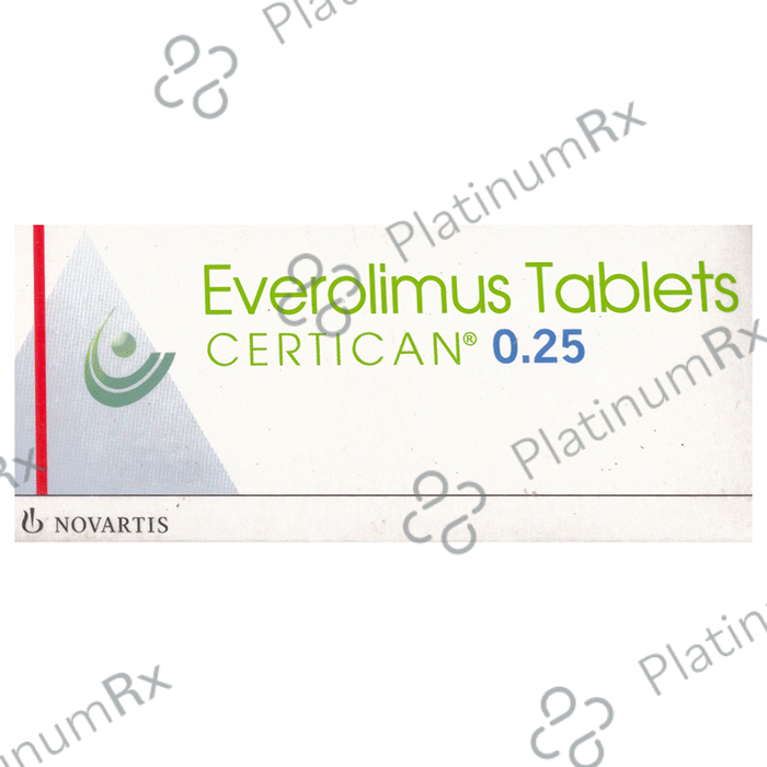 Certican 0.25mg Tablet