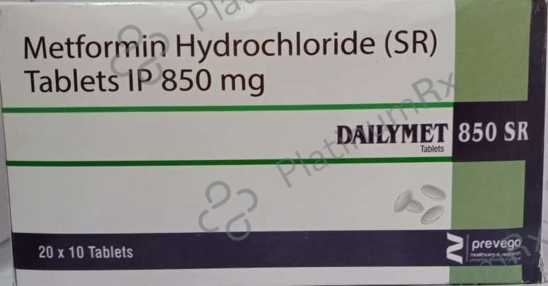 Dailymet 850mg SR Tablet 10s