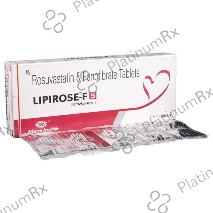 Lipirose F 145/5mg Tablet 10s