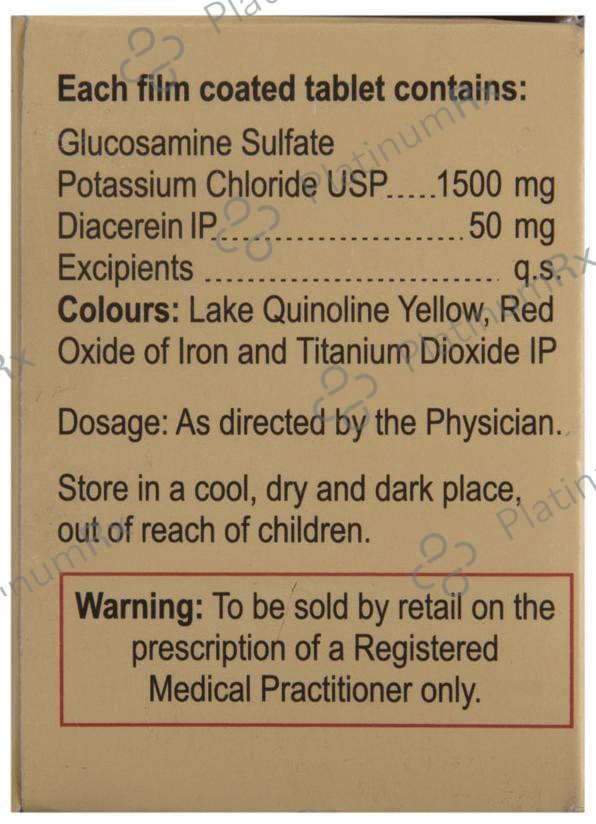 Cartigen Duo 50/1500mg Tablet 10s