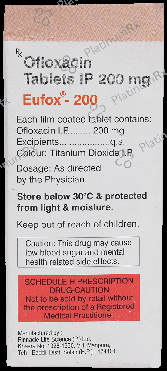Eufox 200mg Tablet