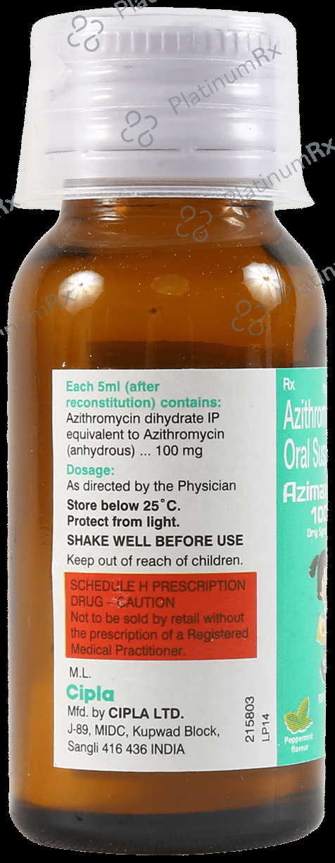 Azimax 100 Dry Syrup