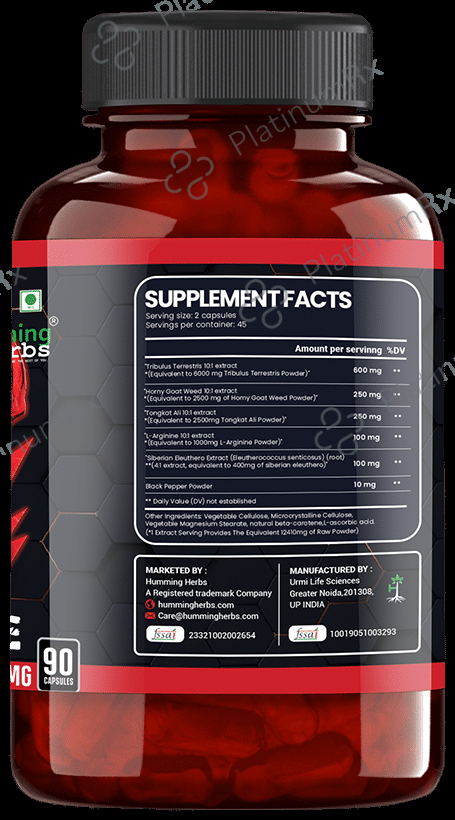 Humming Herbs Ultra Testosterone Maximize Power Capsule