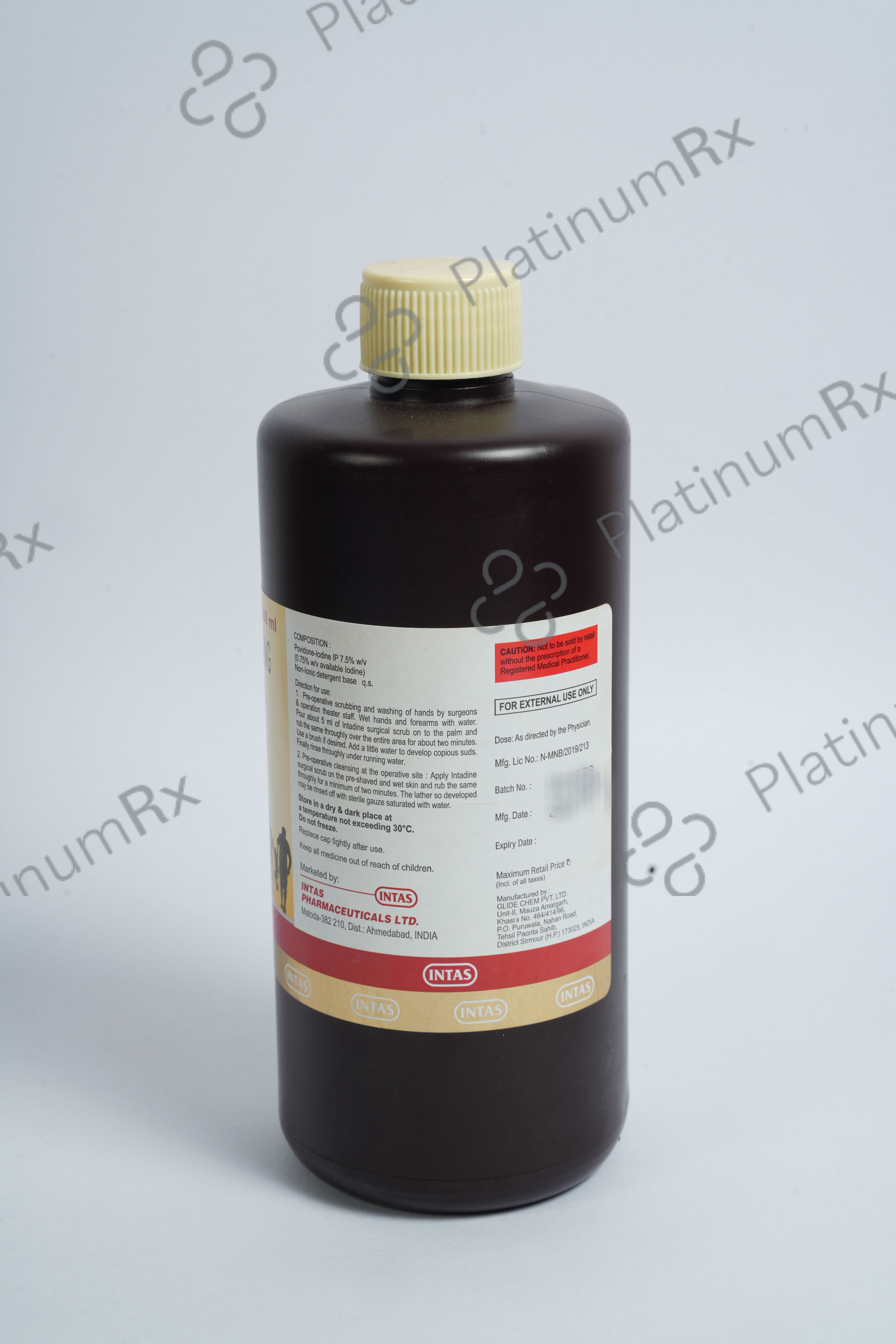 Intadine Scrub 500ml