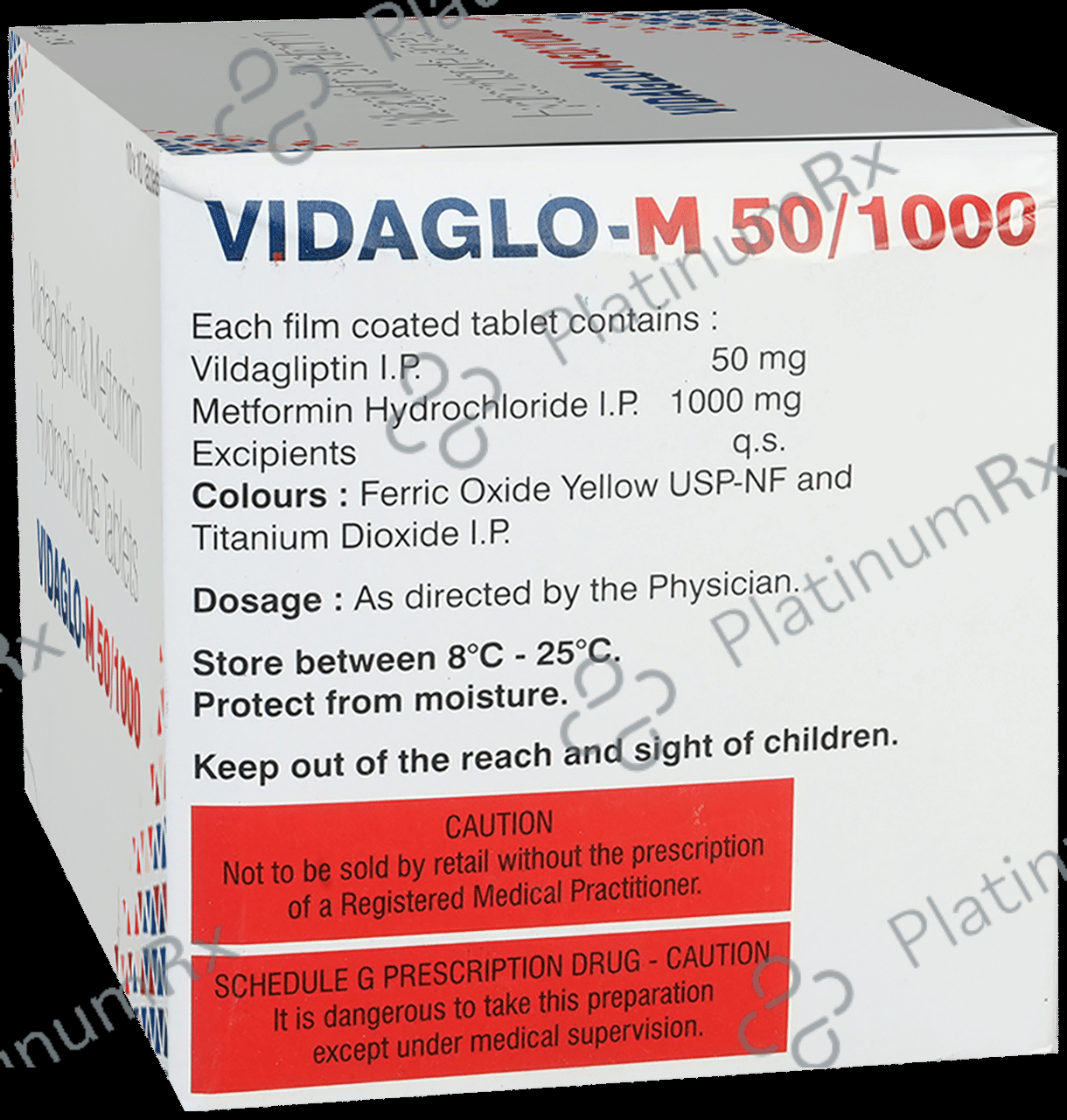 Vidaglo M 50/1000mg Tablet 10s