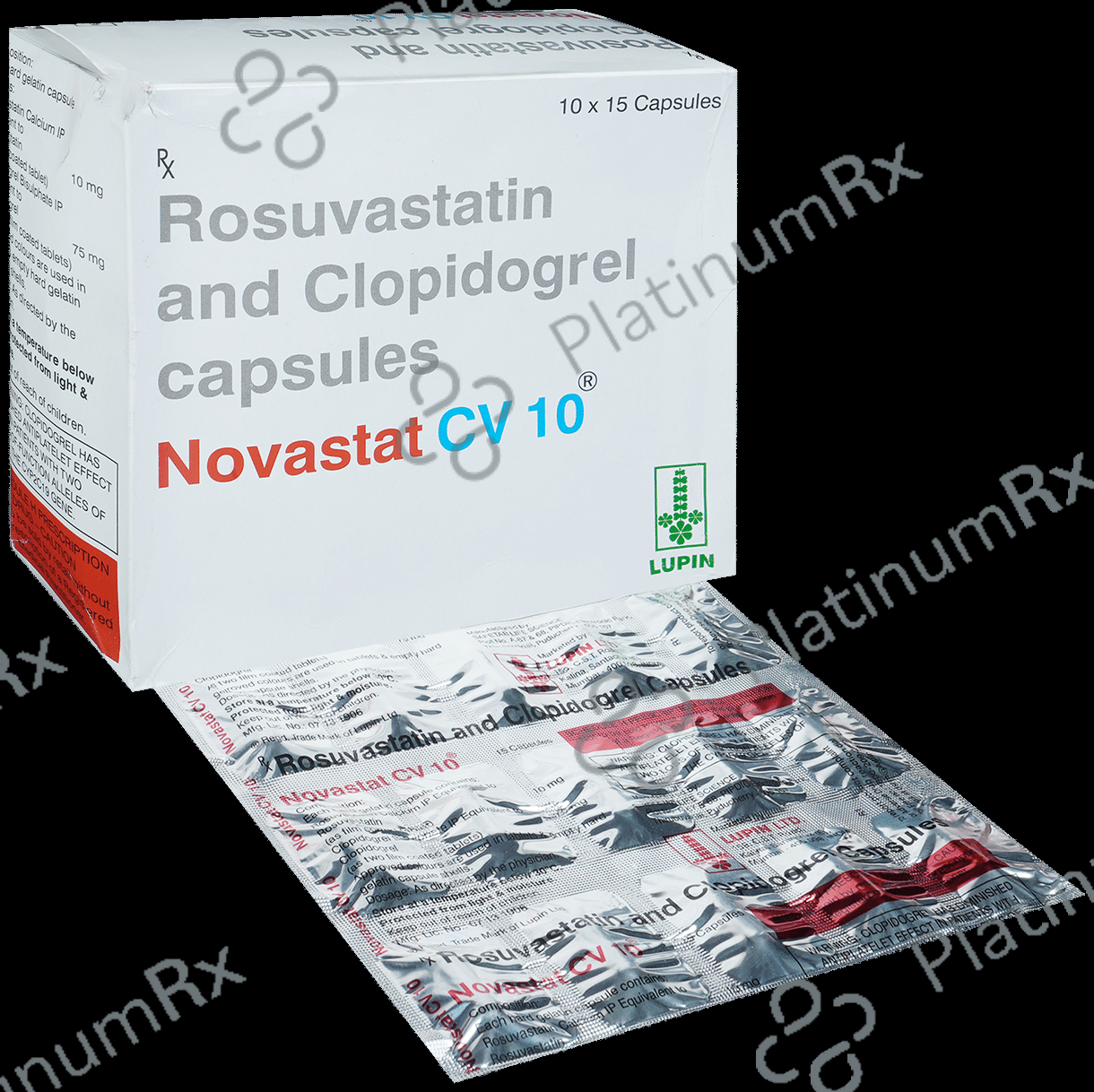 Novastat CV 10/75mg Capsule 15s