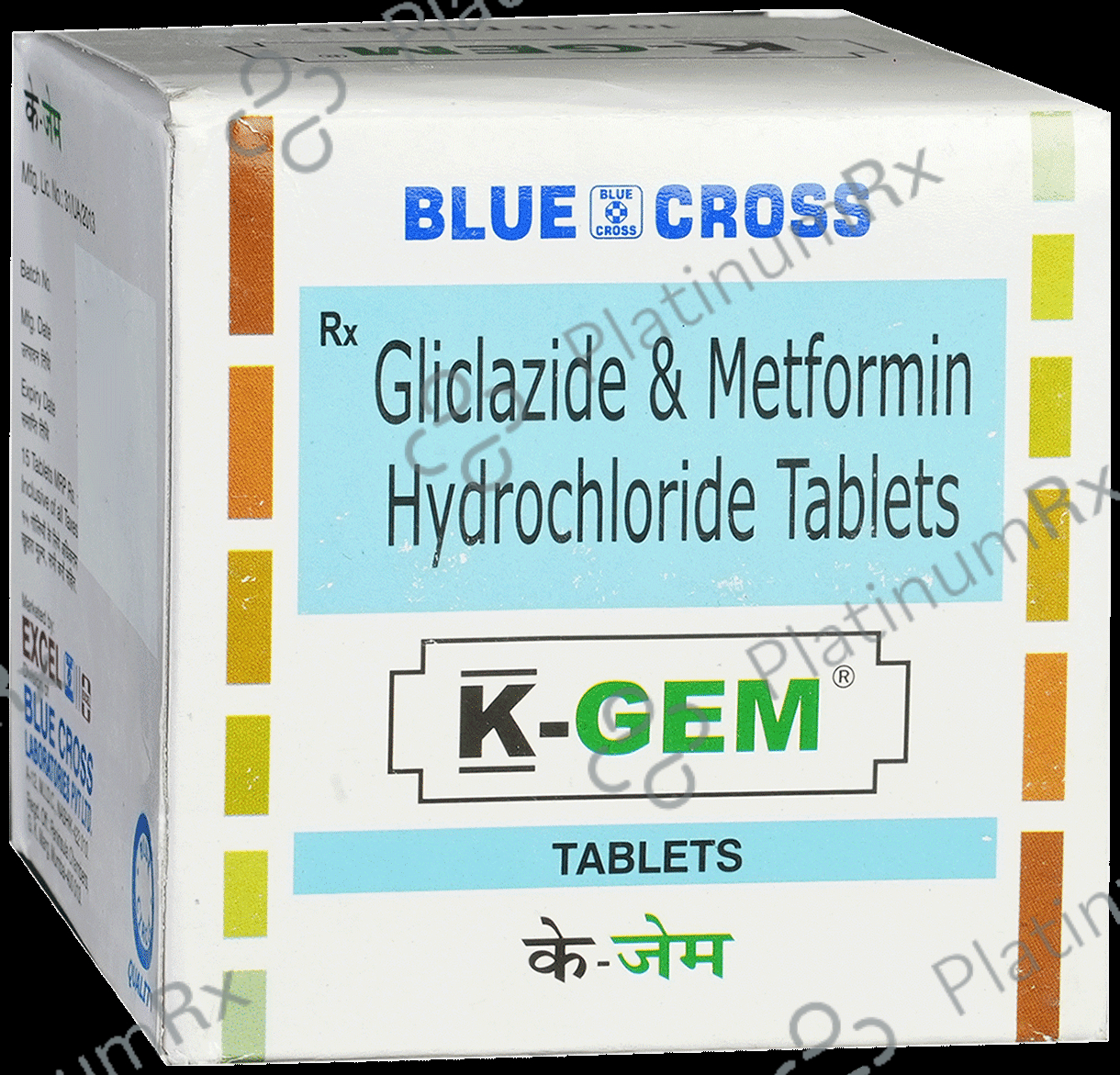 K Gem 80/500mg Tablet 15s