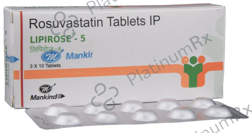 Lipirose 5mg Tablet 10s