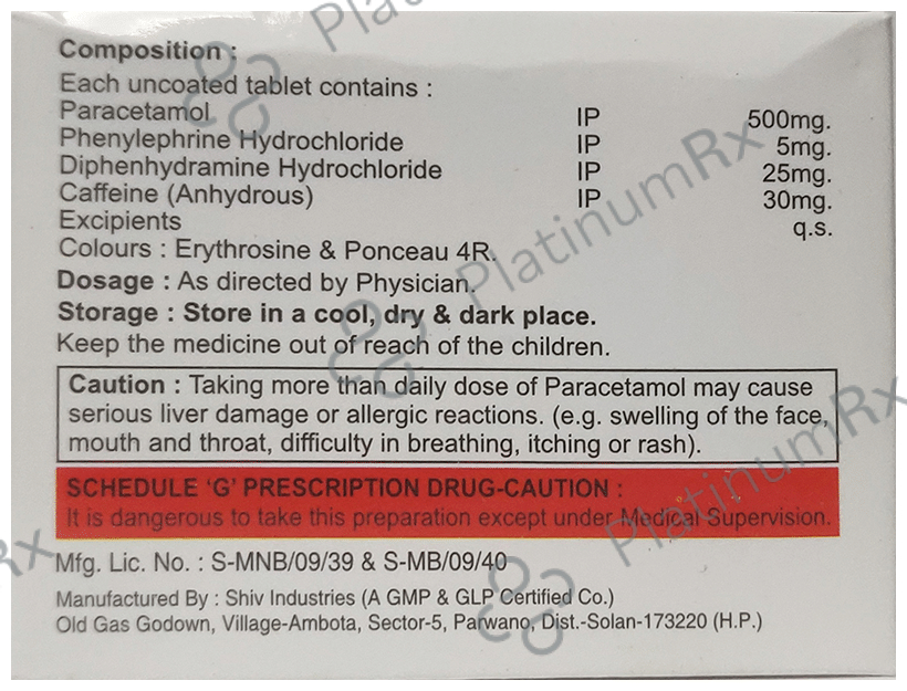 NP Flu Tablet