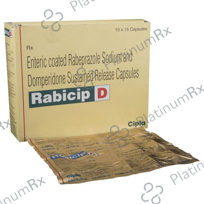 Rabicip D 30/20mg Capsule SR 15s