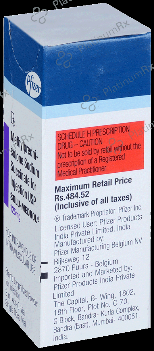 Solu-Medrol 125mg Injection