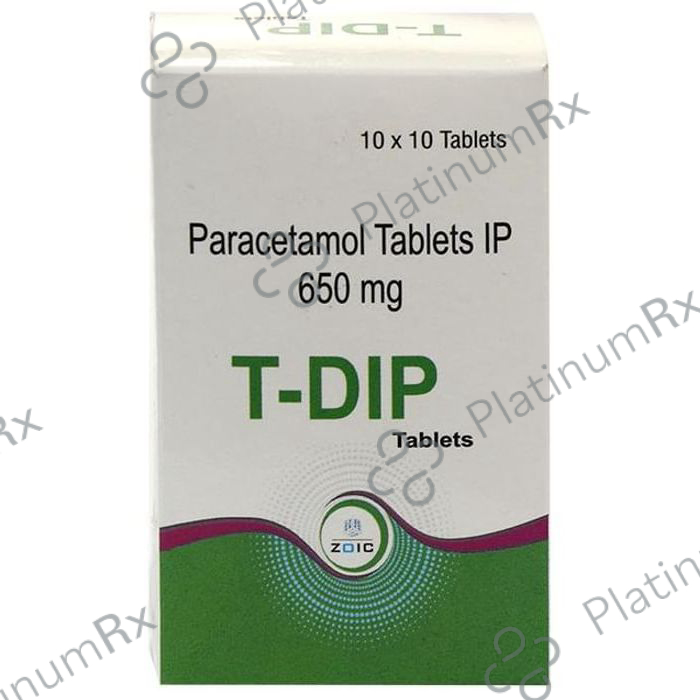 T Dip 650mg Tablet