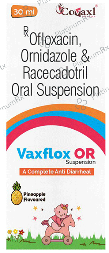 Vaxflox OR Oral Suspension Pineapple