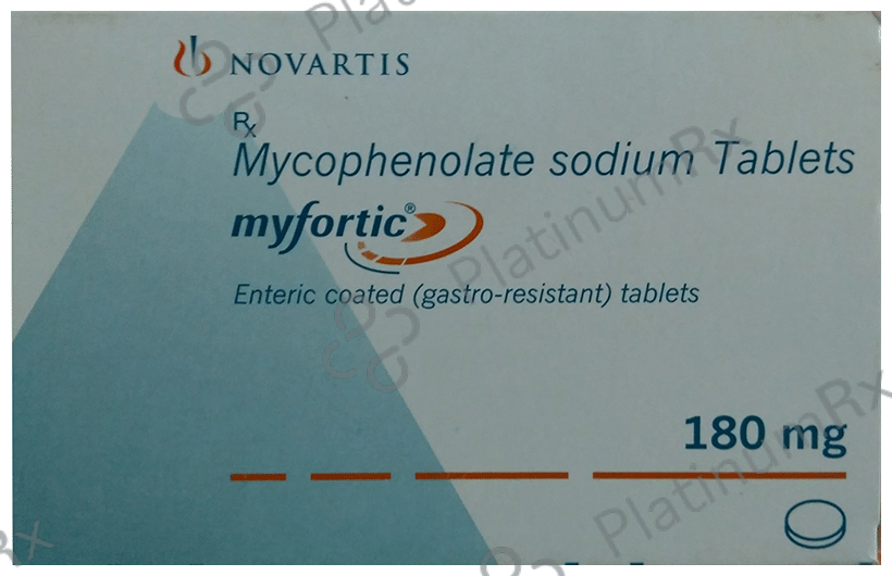 Myfortic 180mg Tablet