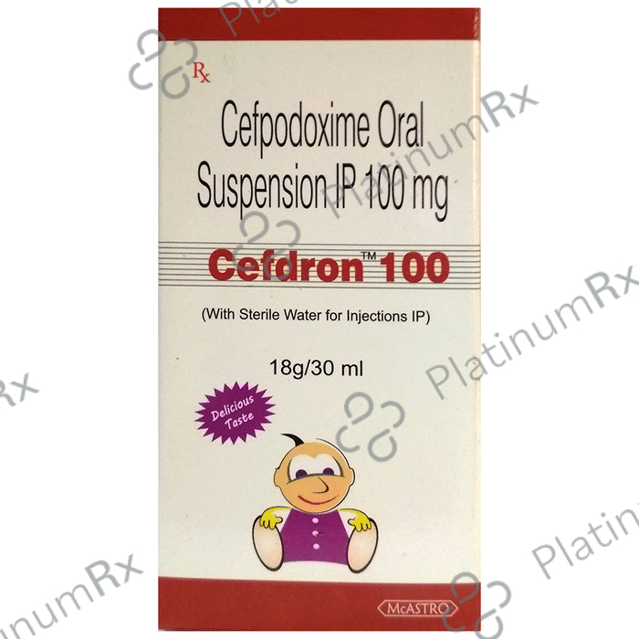 Cefdron 100 Oral Suspension