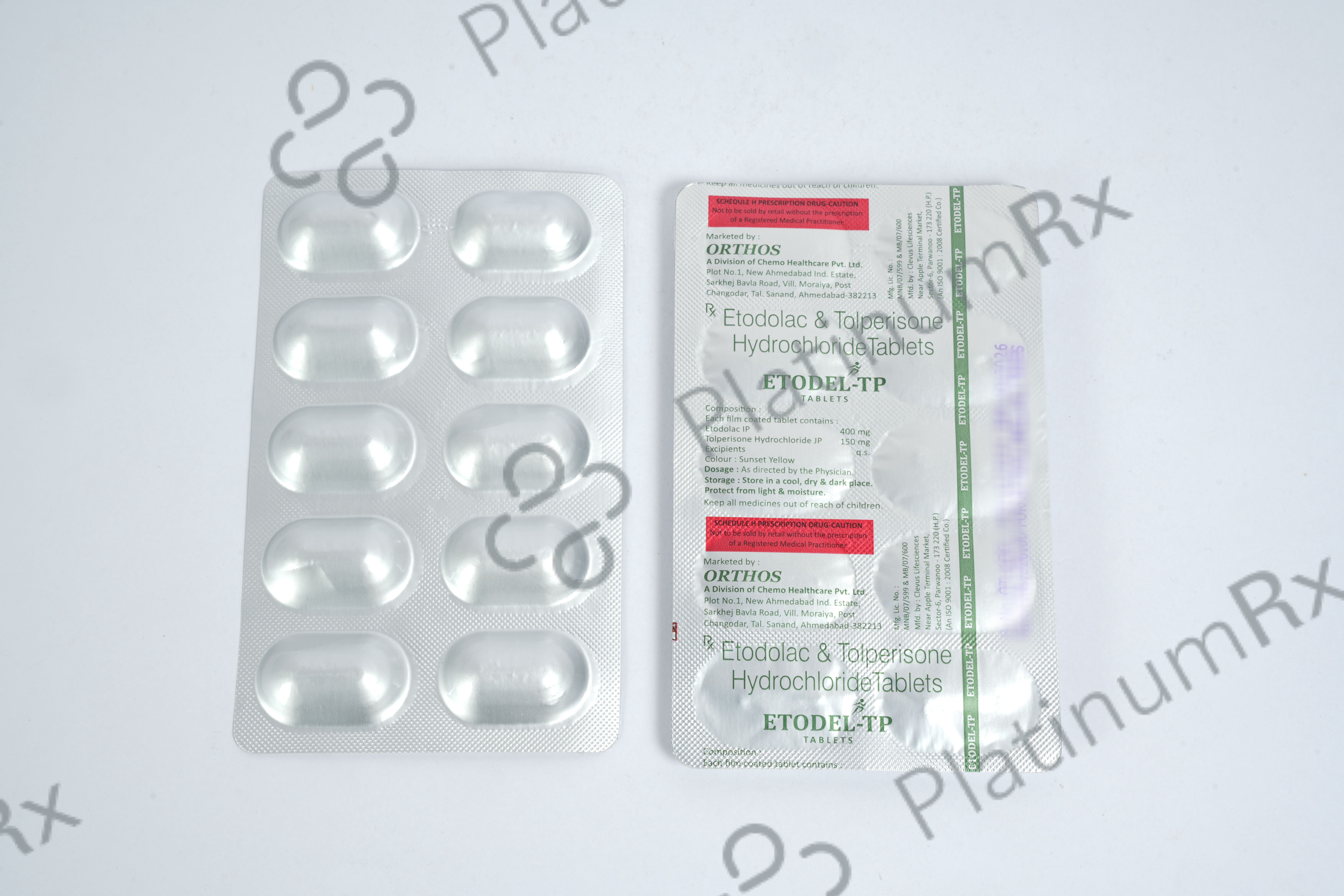 Etodel TP 400/150mg Tablet 10s