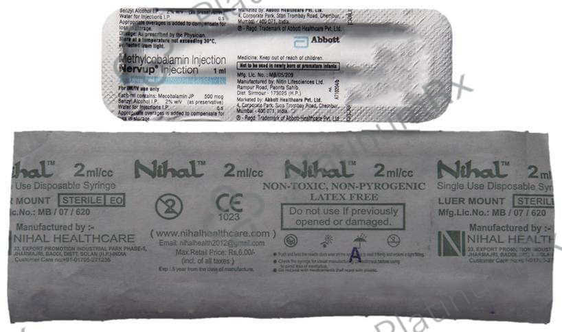 Nervup 500mcg Injection 1ml
