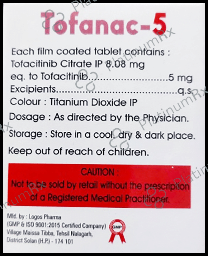 Tofanac 5 Tablet