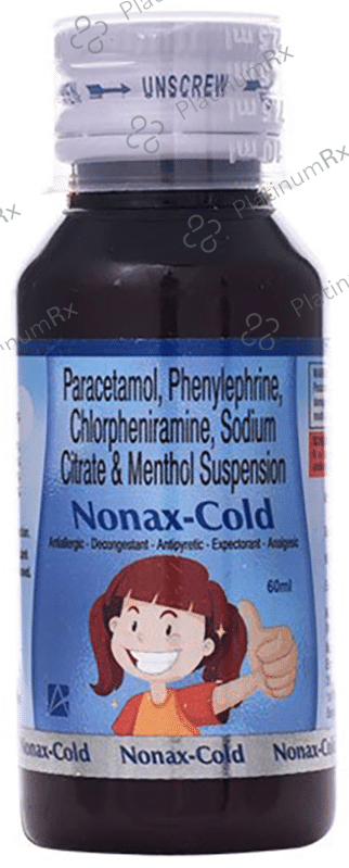Nonax Cold 2/250/5mg Oral Suspension 60ml
