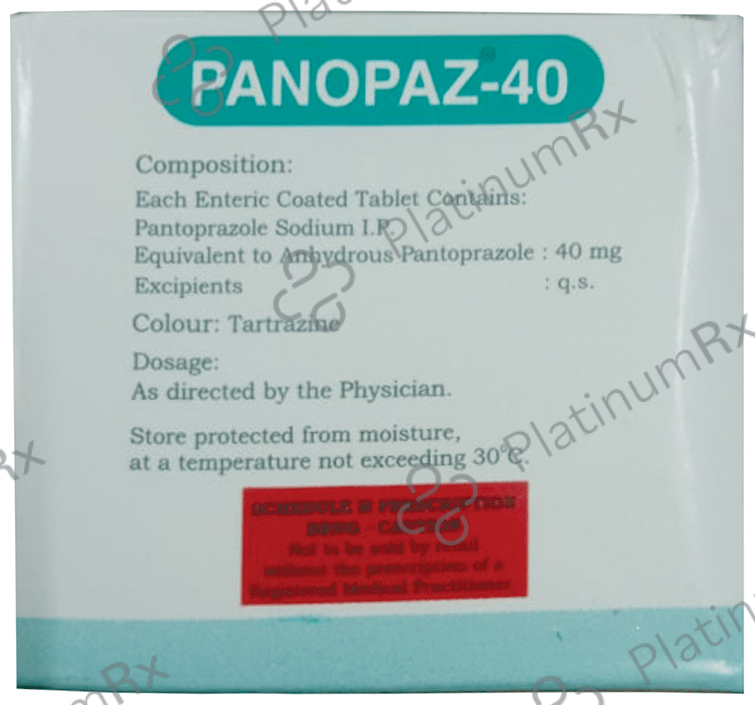 Panopaz 40 Tablet