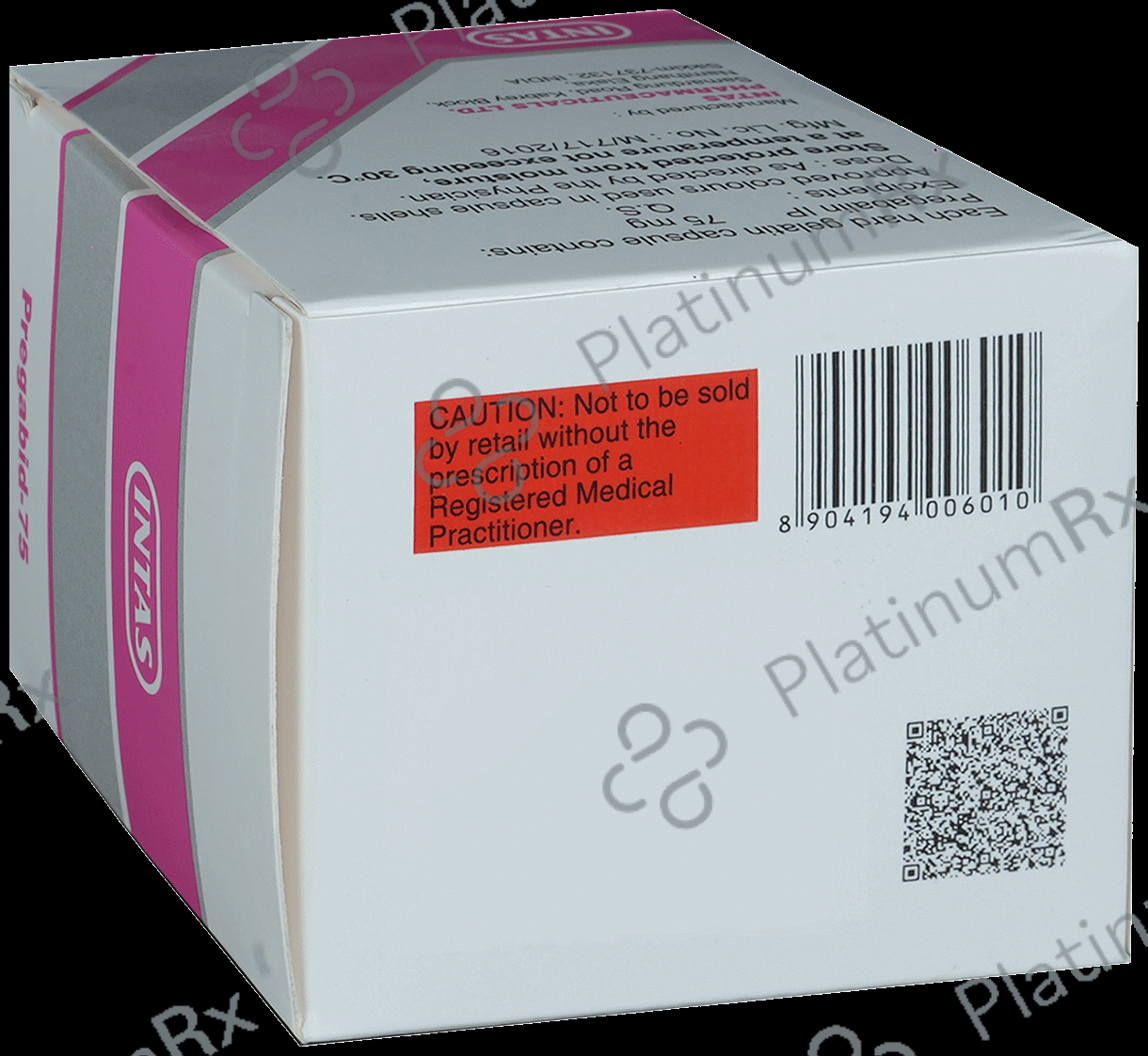 Pregabid 75 Capsule