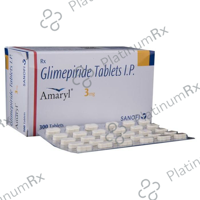 Amaryl 3mg Tablet 30s