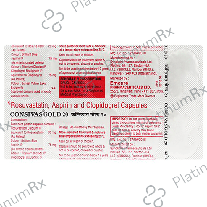 Consivas Gold 20 Capsule