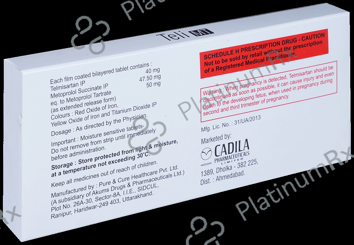 Teli MT 50 mg Tablet