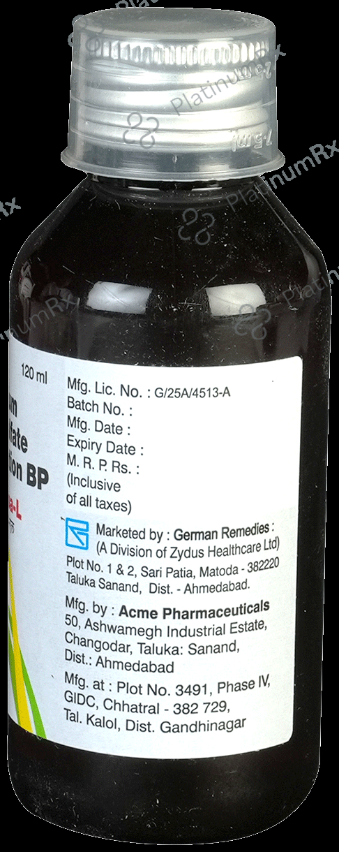 Gerbisa L 5mg Syrup 120ml