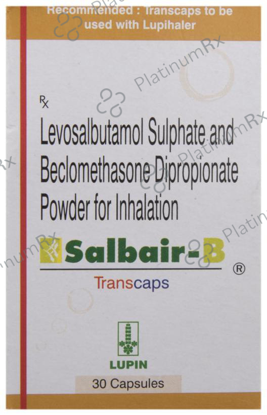 Salbair B 200mcg Transcaps 30s