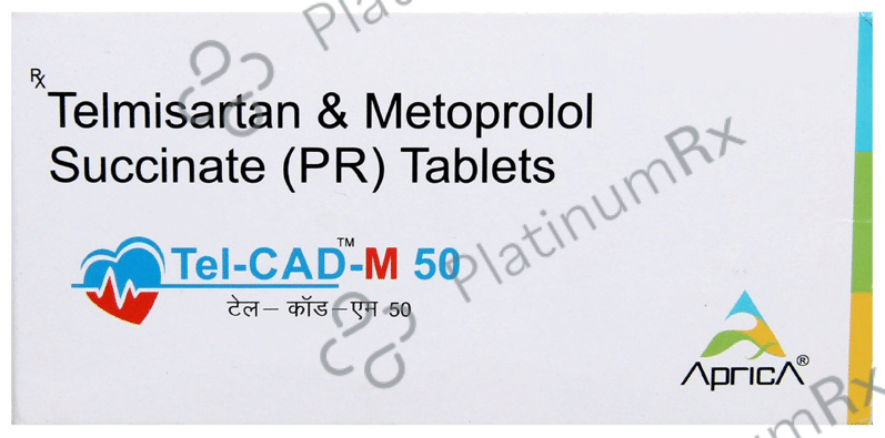 Tel Cad M 40 mg/50 mg Tablet