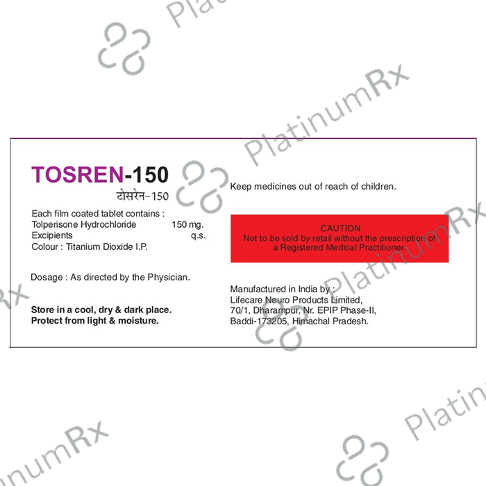 Tosren 150 Tablet