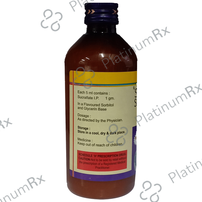 Sucragel Oral Suspension Sugar Free