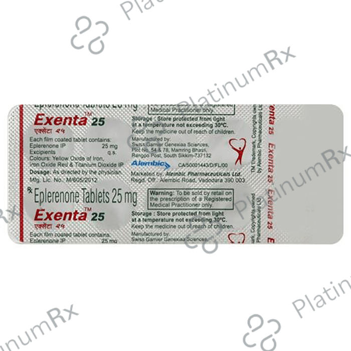 Exenta 25mg Tablet 10s