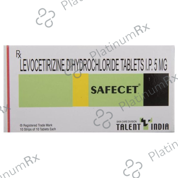 Safecet 5mg Tablet 10s