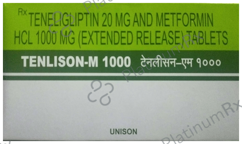 Tenlison-M 1000mg/20mg Tablet