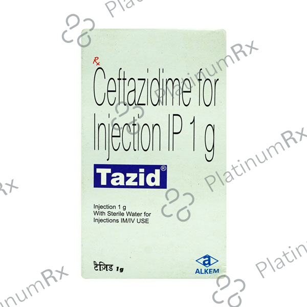 Tazid 1gm Injection 10ml