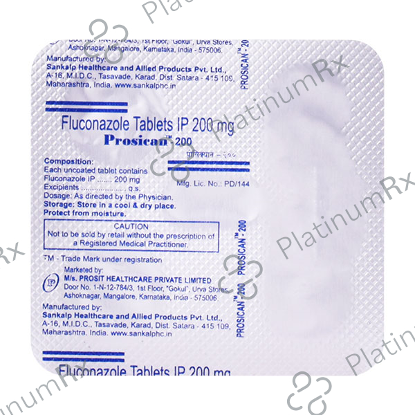 Prosican 200mg Tablet 2s