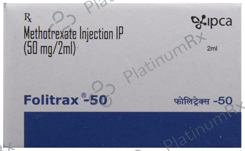 Folitrax 50mg Injection 2ml