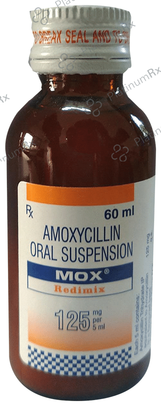 Mox Redimix 125mg Oral Suspension 60ml