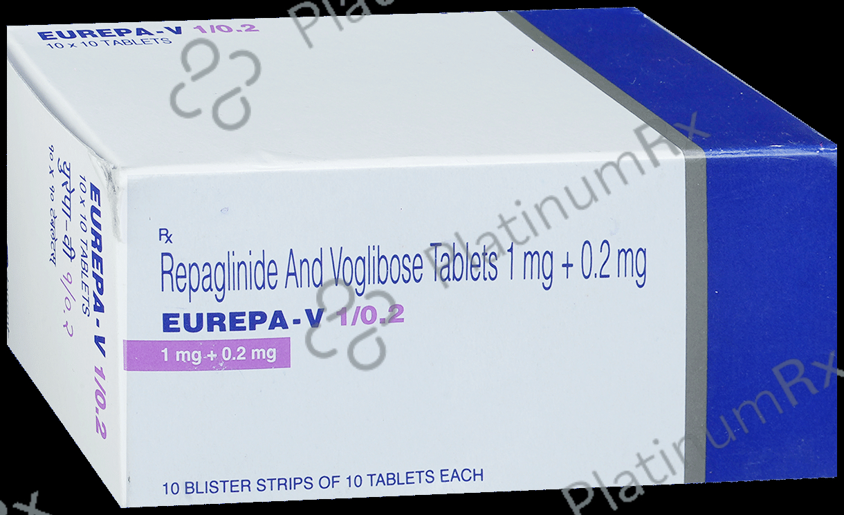 Eurepa V 1/0.2mg Tablet 10s
