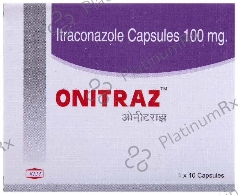Onitraz 100mg Capsule 10s