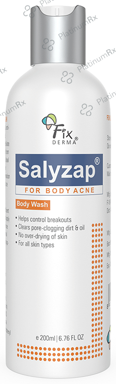 Fixderma Salizap For Body Acne Body Wash