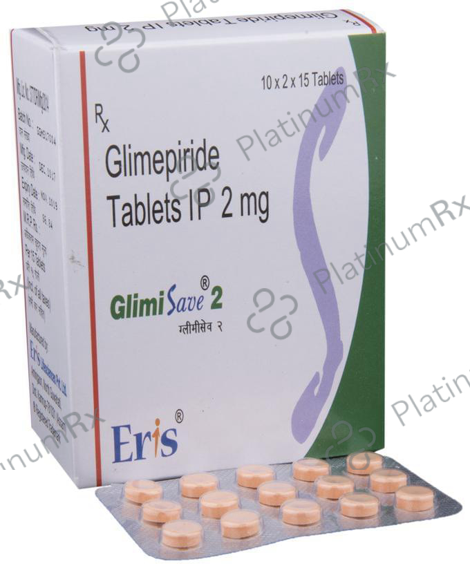 Glimisave 2mg Tablet 15s