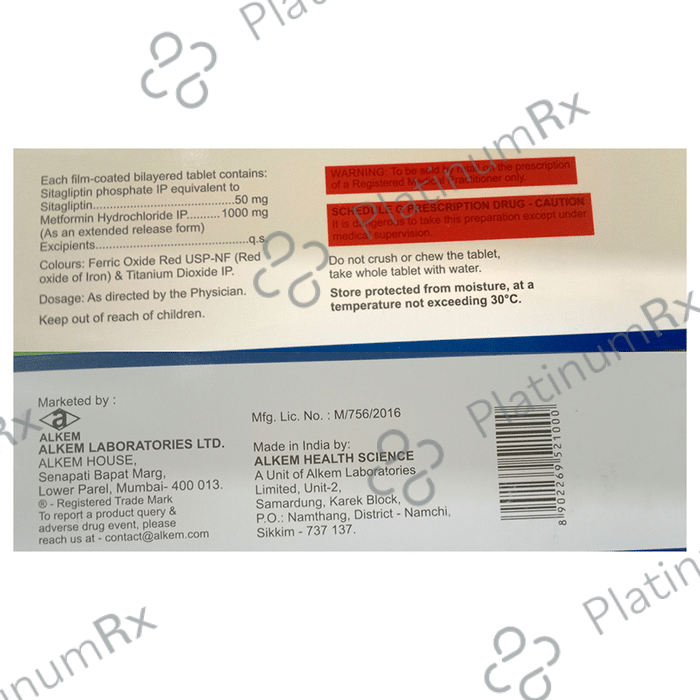 Alsita-M 50 Forte Tablet ER